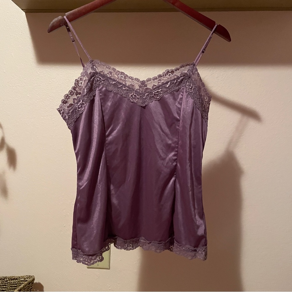 Vintage 00s Lavender Lace Cami
